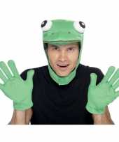 Dieren verkleedset kikker